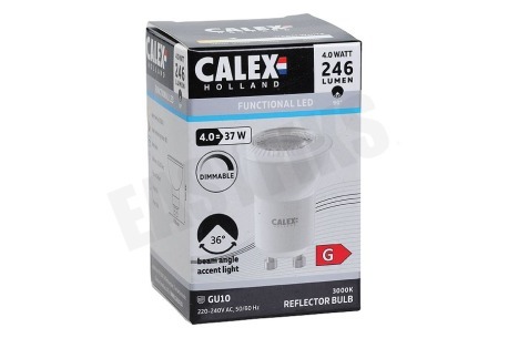 Calex 1901000600 COB LED GU10 lamp 4W 3000K Dimbaar