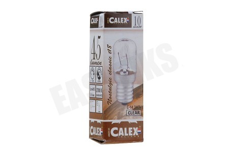 Calex 411002 Calex Buislamp 240V 10W 45lm E14 helder 18x52mm
