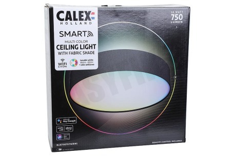 Calex Smart Fabric Ceiling Light RGB+CCT - 30cm