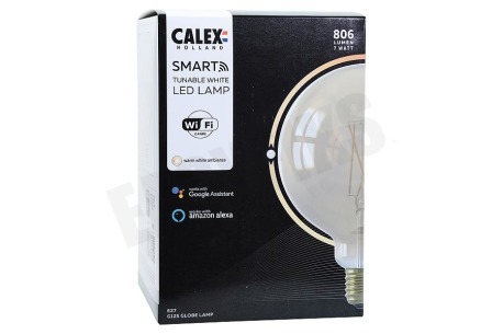 Calex Smart LED Filament Rustic Gold Globelamp E27 Dimbaar