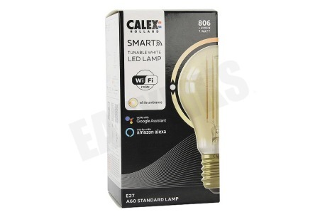 Calex Smart LED Filament Rustic Gold Standaardlamp E27 Dimbaar