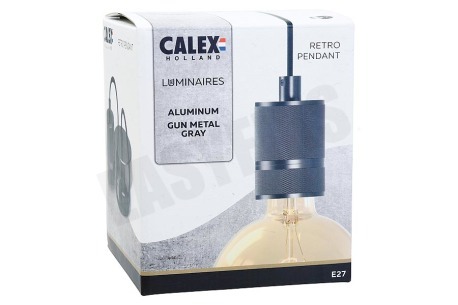 Calex Cordset E27 Gun Metal