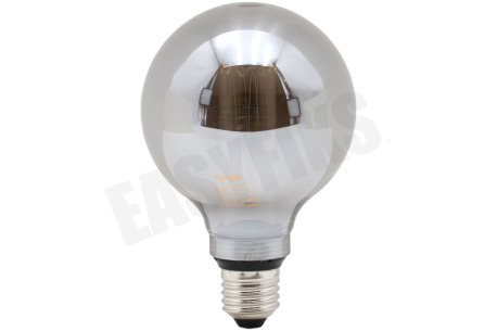 Calex LED Glasfiber Titanium G95 Globelamp 3,5W E27 Dimbaar