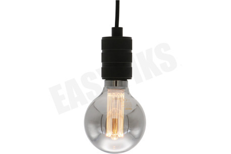 Calex LED Glasfiber Titanium G95 Globelamp 3,5W E27 Dimbaar