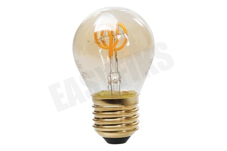 Calex 1001001500 LED Flexible Filament Goud E27 Dimbaar