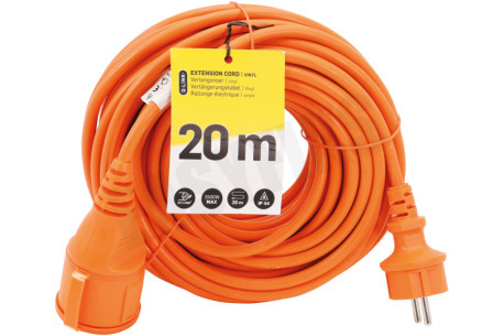 Exin Snoer 2x 1.5mm2 20 Meter Oranje IP44