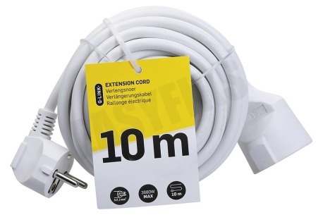 Q-Link Snoer 3x 1.5mm2 10 Meter Wit