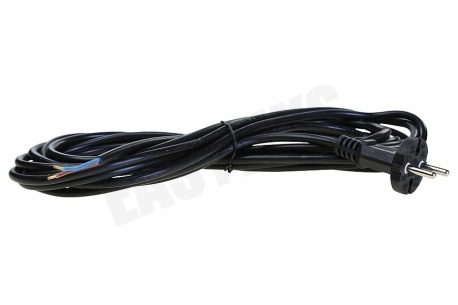 Universeel Snoer H05VVF 2x0.75mm2 zwart 6M soepel