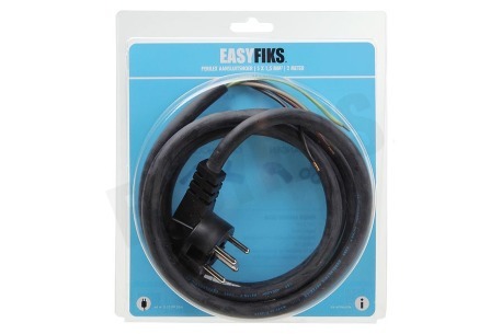 Easyfiks Snoer Perilex 5x1,5mm2 Zwart 2M