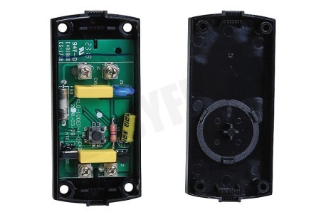 Universeel LED Snoerdimmer Puls Zwart