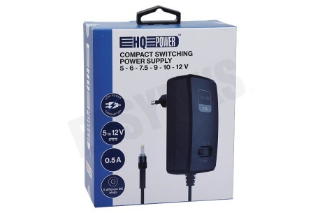 HQ Power Netadapter Universeel 500 Mah 5-12V gestabiliseerd