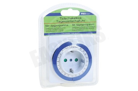 Q-Link Schakelklok 16A 230V 3500W 96 schakelmomenten per 15min