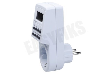 Q-Link Schakelklok 16A 230v 3500W RA 20 schakelmomenten per dag