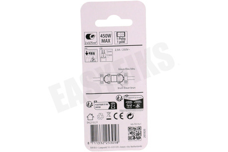 Q-Link Schakelaar 2x0.75mm2 450W zwart