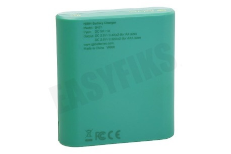GP B421 USB Batterijlader Recyko 4x AA 2100mAh