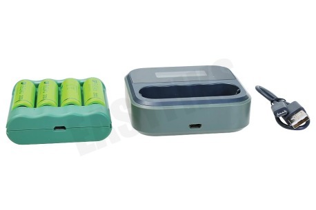 GP B421 USB Batterijlader Dockingstation Recyko 4x AA 2100mAh