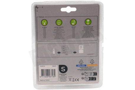 Byron DB401E Draadloze Draagbare Deurbel Set