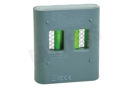 GP M451 USB Batterijlader Recyko 4x AAA 950mAh