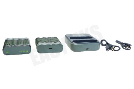 GP M451 USB Batterijlader Dockingstation Recyko 8x AA 2600mAh