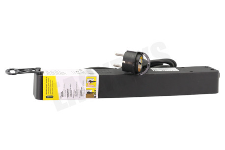 Q-Link Tafelcontactdoos 3x 1.5mm2 1.5 Meter Zwart