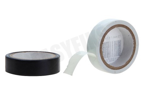 Q-Link Tape 15mm 4.5mtr wit en zwart