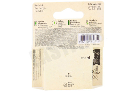 GP LR6 ReCyko+ AA 1300 - 4 oplaadbare batterijen