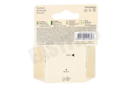 GP LR14 ReCyko+ C 3000 - 2 oplaadbare batterijen
