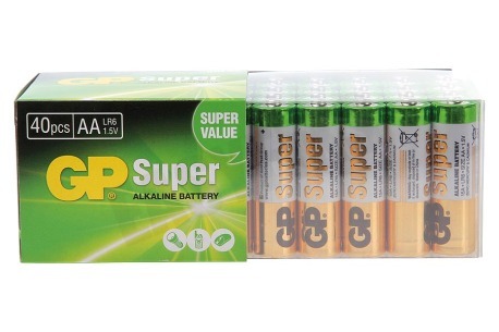 GP LR6 Super Alkaline AA - 40 batterijen