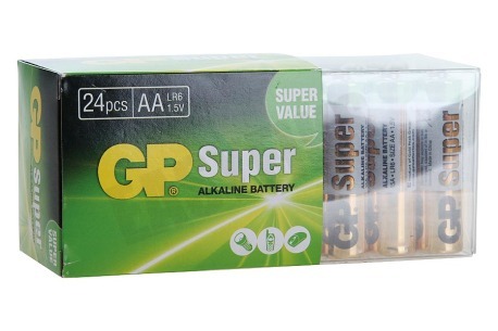 GP LR6 Super Alkaline AA - 24 batterijen
