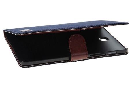 Spez Book Case Met Creditcard sleuven, Denim, Vak voor documenten