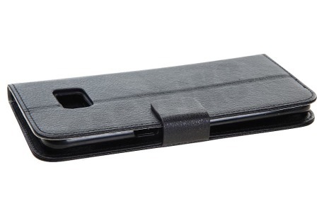 Spez Book Case Basic, Zwart, PU-Leder, Magnetische sluiting