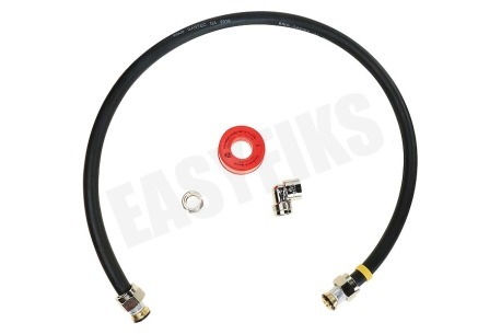 Easyfiks Gasslang Aansluit set compleet 100 cm voor los staande apparaten