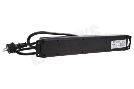 Brennenstuhl Tafelcontactdoos 3x1,5mm2 3500W 16A Zwart 2M