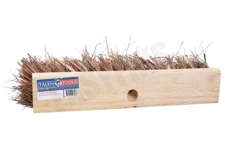 Talen Tools Bezem, natuurvezel bezem 41cm breed zonder steel