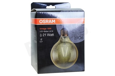 Osram 4058075808980 Osram Vintage 1906 LED Globe 2.8W E27