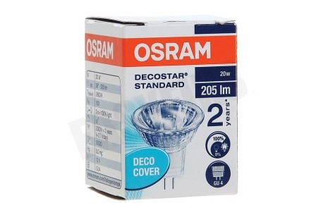 Osram Decostar 35S Reflector lamp GU4 20W 205lm 2800K