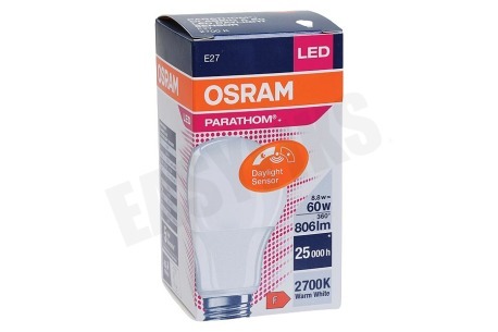 Osram LED Daylight Sensor Classic A60 Mat 8.8W E27 806lm