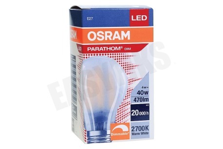 Osram 4058075591271 Parathom Retrofit Classic A40 Mat Dimbaar E27 4W