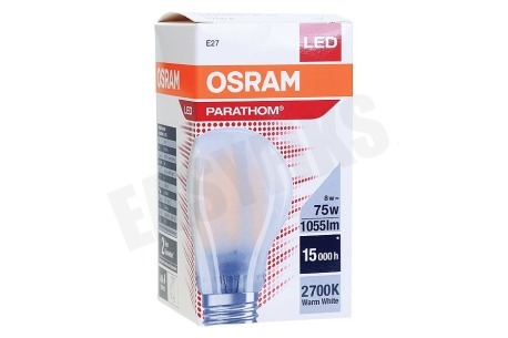 Osram 4058075287525 Parathom Retrofit Classic A75 Mat 8W E27