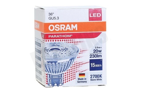 Osram 4052899957749 Parathom Reflectorlamp GU5.3 MR16 2.9W