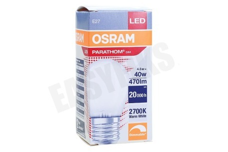 Osram 4058075590779 Parathom Retrofit Classic P40 Mat Dimbaar 4.8W E27