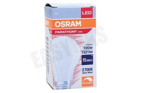 Osram 4058075590892 Parathom Retrofit Classic A70 Dimbaar E27 12W Mat