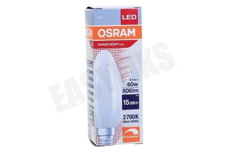 Osram 4058075590717 Parathom Retrofit Classic B60 5,5W E14 Dimbaar