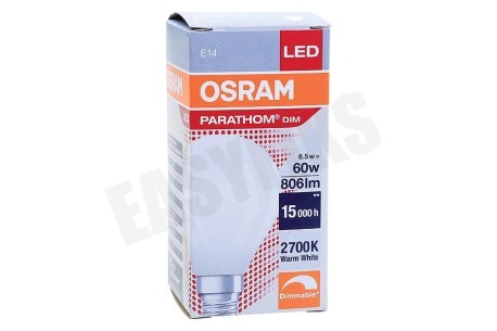 Osram 4058075590731 Parathom Retrofit Classic P60 6,5W E14 Mat Dimbaar