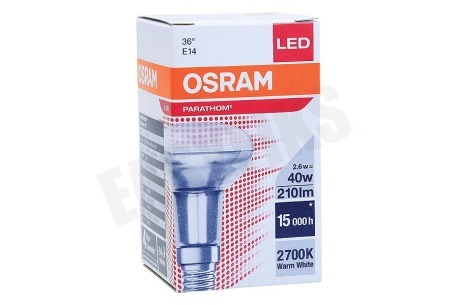 Osram 4058075125926 Parathom Reflectorlamp E14 R50 2,6W