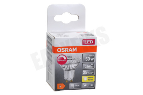 Osram LED Star PAR16 GU10 4,5W Dimbaar