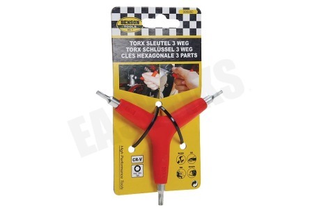 Benson Schroevendraaier 3 Weg Torx