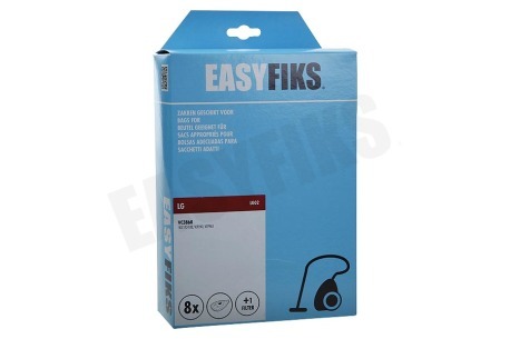 Easyfiks Stofzuiger Stofzuigerzak Micro Fleece 8 stuks Nw Stijl