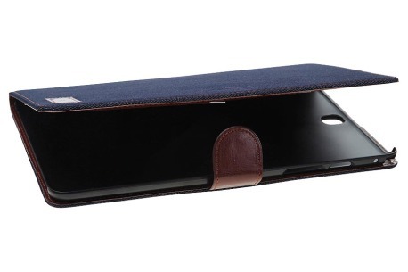 Spez Book Case Denim, 4 creditcard slots, 1 document slot