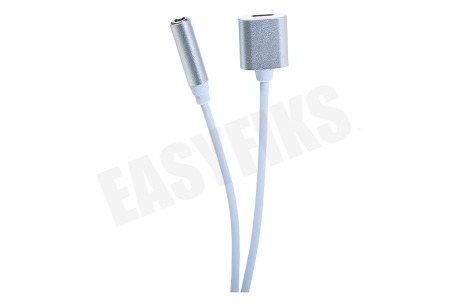 Spez Verloopkabel Lightning male naar Lightning/audio female
